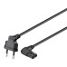 Napajalni kabel za napajalnike z 2-pin priključkom C7, 3m