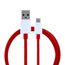 OnePlus Warp podatkovni kabel iz USB-A na USB-C, rdeč, 1.5 m