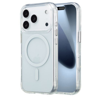 Silikonski ovitek za Apple iPhone 17 Pro, Magsafe, prozoren Silikonski ovitek za Apple iPhone 17 Pro, Magsafe, prozoren