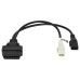 Adapter iz Audi / VW / Seat / Škoda 2x2-pin na OBD2 Adapter iz Audi / VW / Seat / Škoda 2x2-pin na OBD2