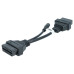Adapter iz Hyundai / Mitsubishi 12-pin na OBD2 Adapter iz Hyundai / Mitsubishi 12-pin na OBD2