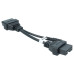 Adapter iz Hyundai / Mitsubishi 12-pin na OBD2 Adapter iz Hyundai / Mitsubishi 12-pin na OBD2
