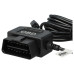 Adapter / polnilec iz OBD2 na mini-USB za kamere, GPS navigacijo in pametne telefone, 3.5m Adapter / polnilec iz OBD2 na mini-USB za kamere, GPS navigacijo in pametne telefone, 3.5m