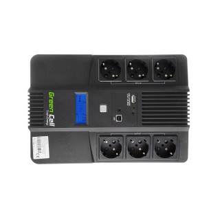 Green Cell UPS brezprekinitveno napajanje AiO 600VA