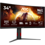 Monitor AOC CU34G4 86,36 cm (34″) UWQHD 1ms Monitor AOC CU34G4 86,36 cm (34″) UWQHD 1ms