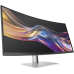 Monitor HP Series 7 Pro 738pu 95,3 cm (37,5″) WQHD+ IPS LED HDR ukrivljen